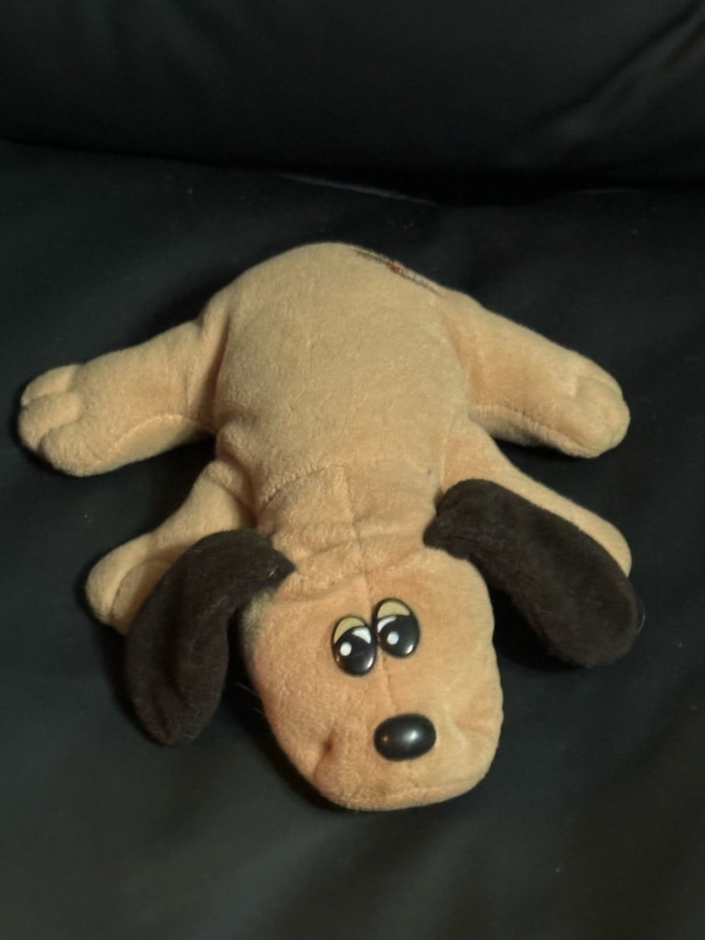 vintage tonka pound puppy brown dog plush floppy ears stuffed animal 90s